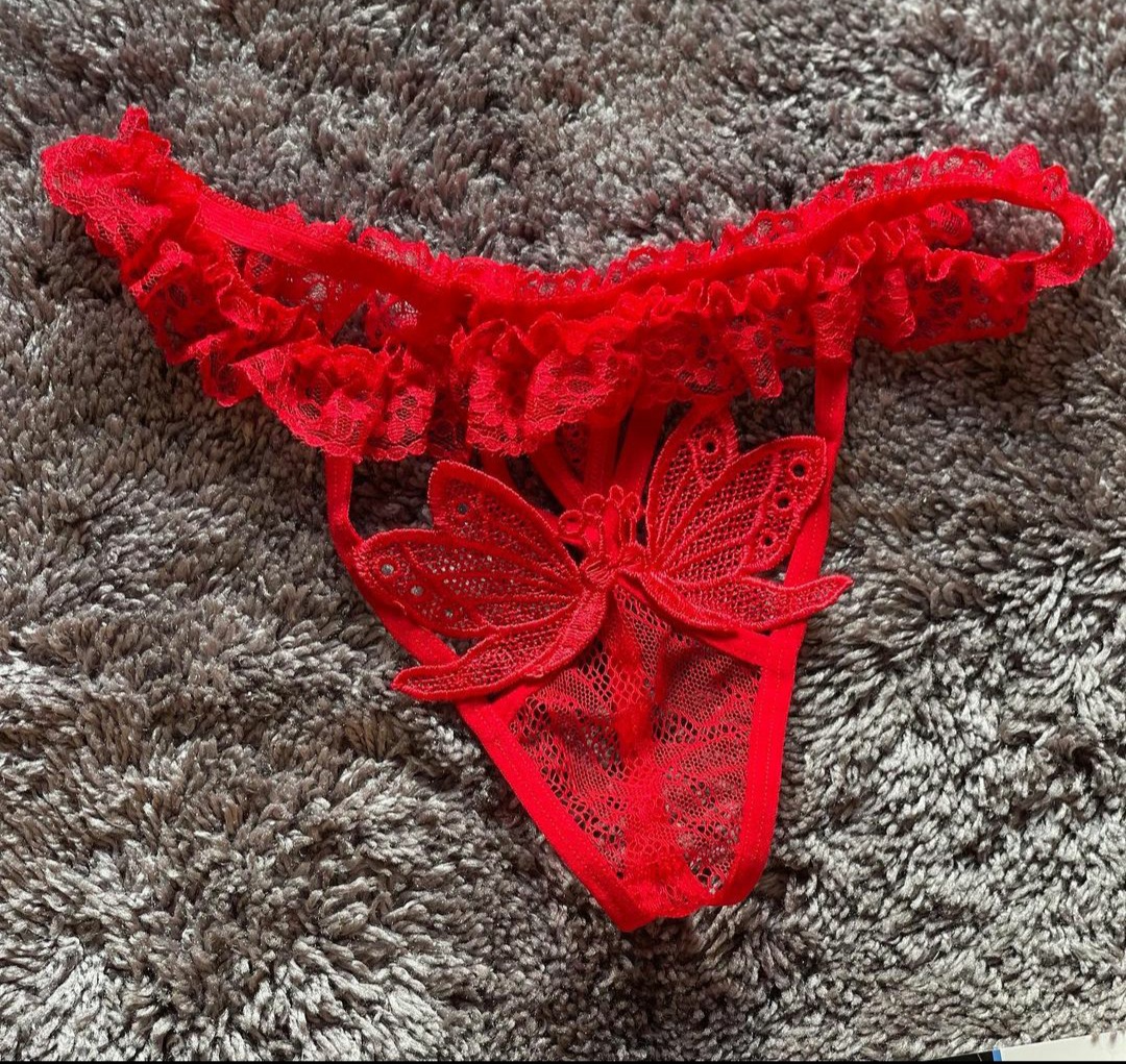 New in package sexy red fishnet boy short underwear - Depop